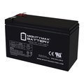 Mighty Max Battery 12V 7Ah F2 Replacement Battery for NPW36-12, NP7-12 MAX3931655